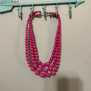 Pink necklace
